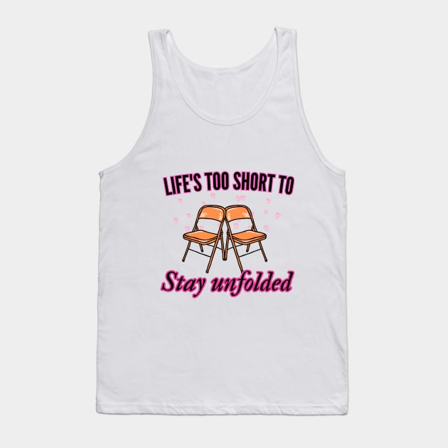 folding chair Tank Top by designfurry 